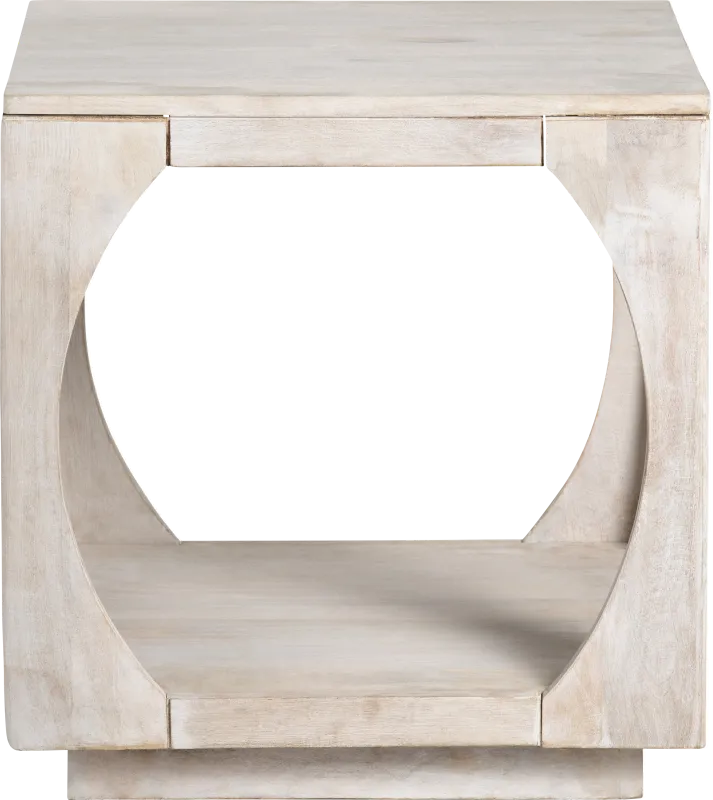 Entzel Gray End Table