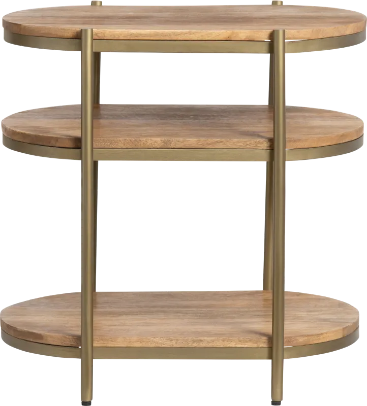 Hidatas Brown End Table