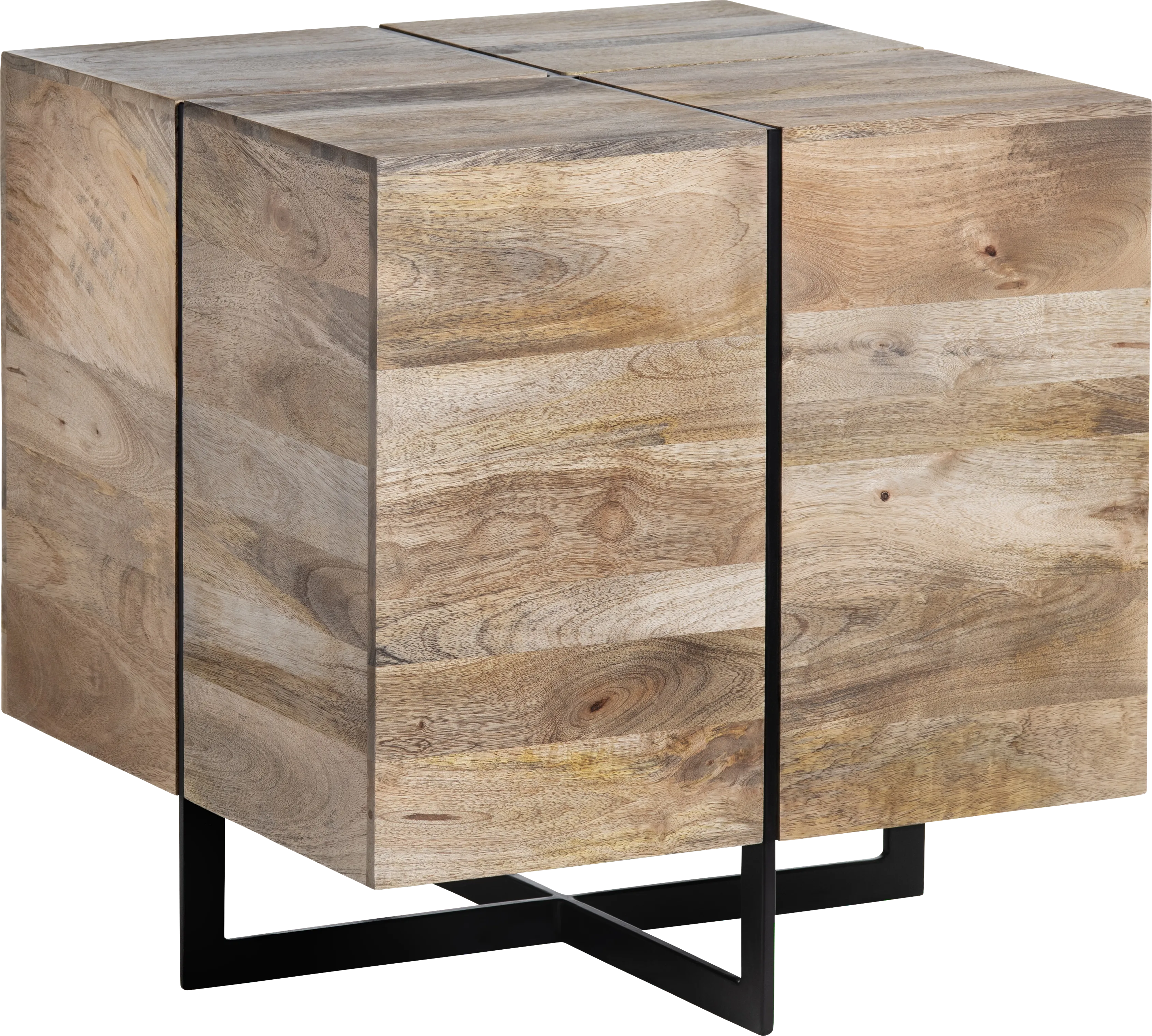 Tokach Tan End Table - Thumbnail - Image 1