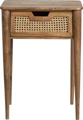 Weinberger Brown Accent Table