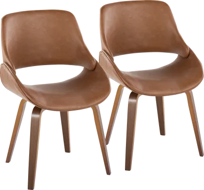 Harless Camel Side Chair, Set of 2