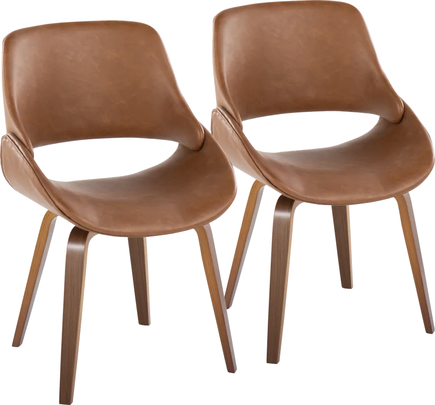 Harless Camel Side Chair, Set of 2