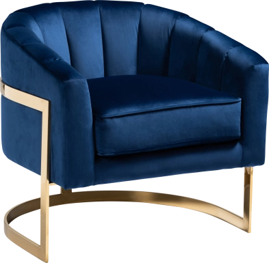 Tynewood Blue Accent Chair