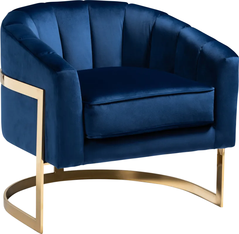 Tynewood Blue Accent Chair