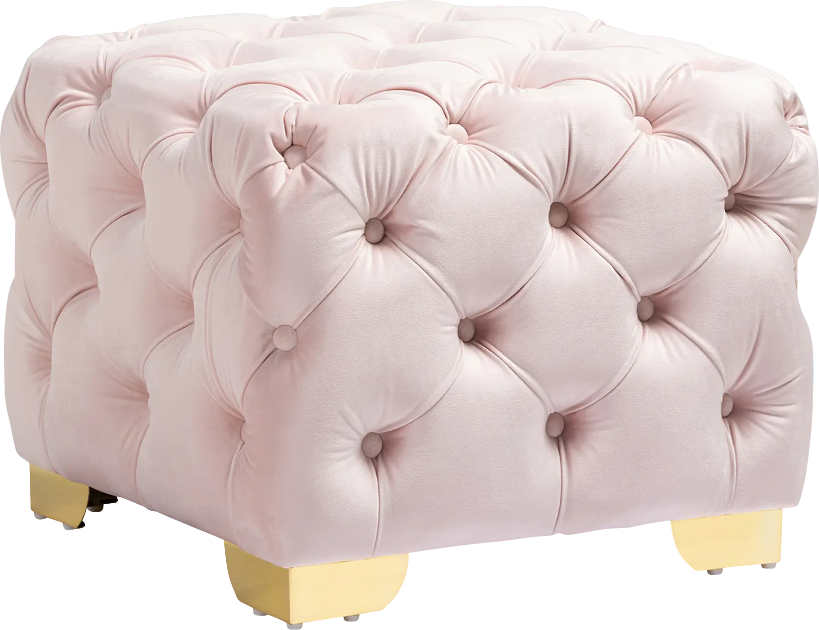 Avocet Pink Ottoman