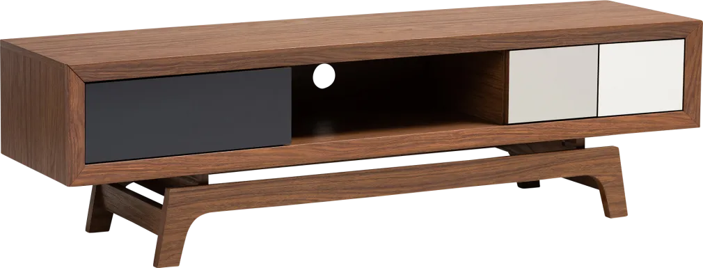 Skysail Walnut 63 in. Console