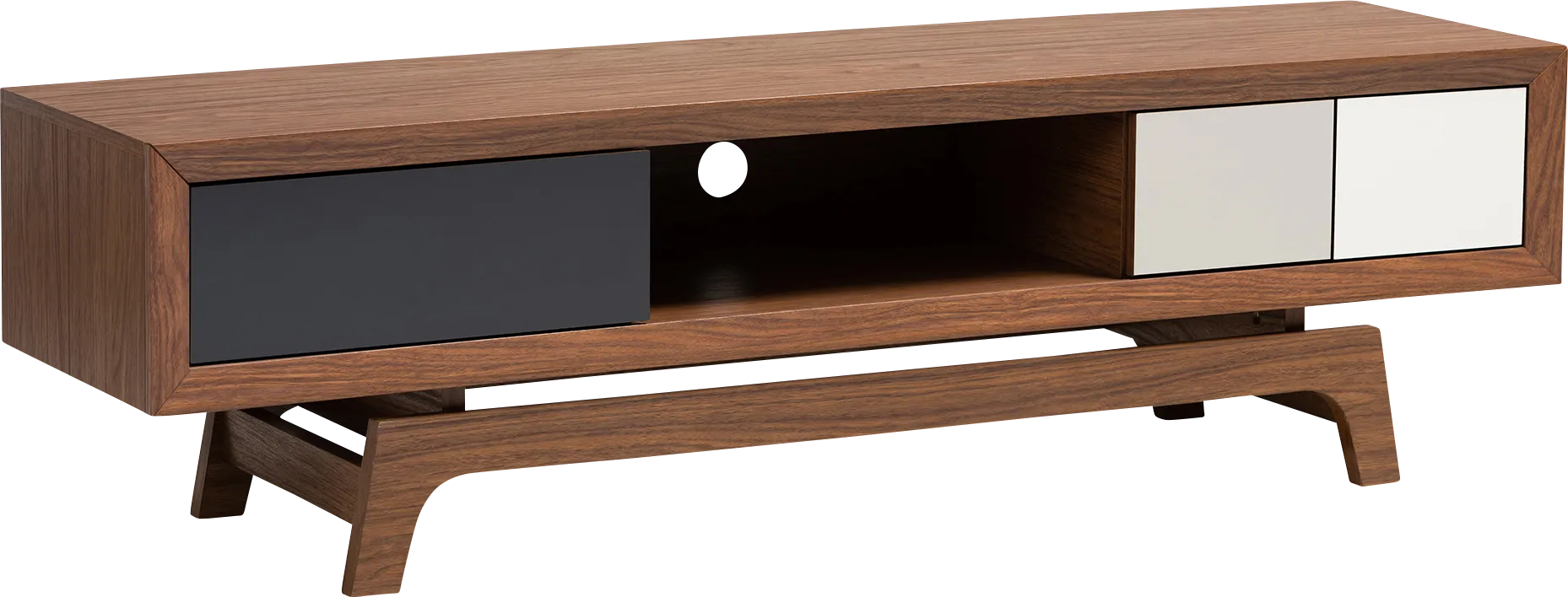 Skysail Walnut 63 in. Console - Image 1