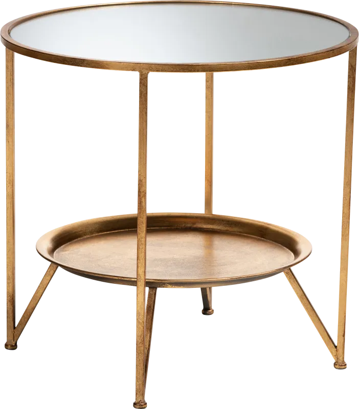 Talton Gold Accent Table