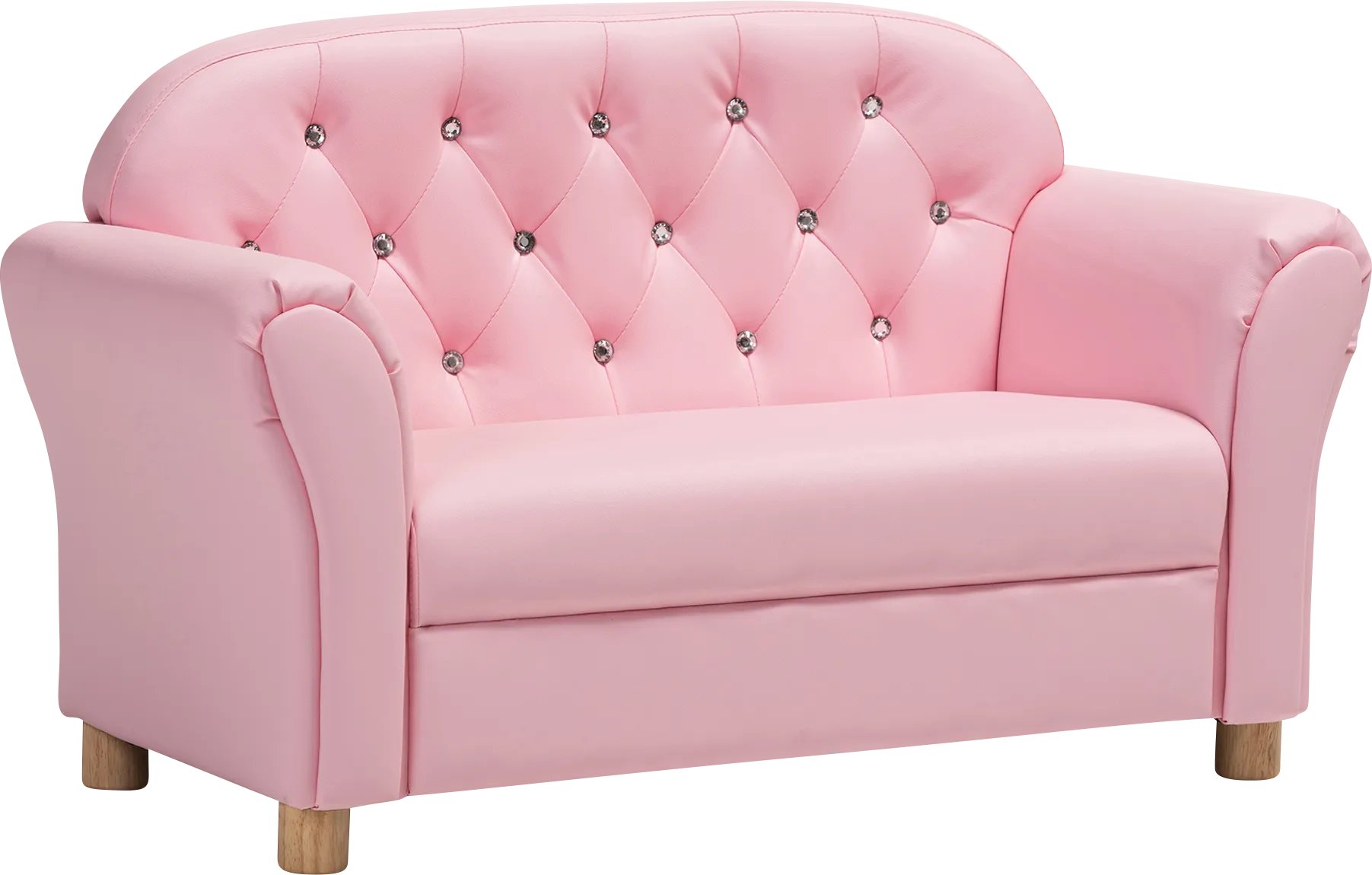 Dalkey Pink Loveseat - Image 1