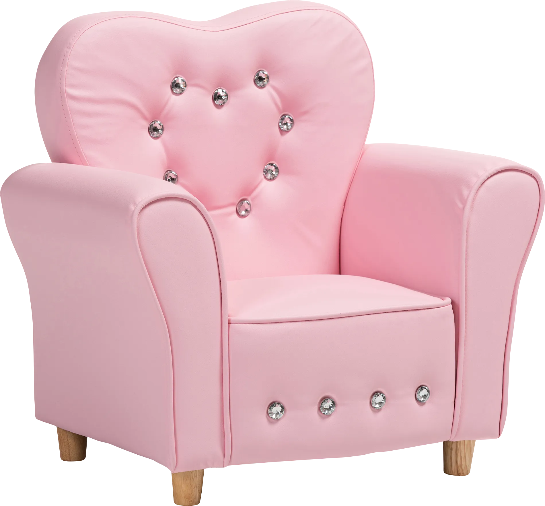 Kids Brandwyne Pink Accent Chair - Image 1