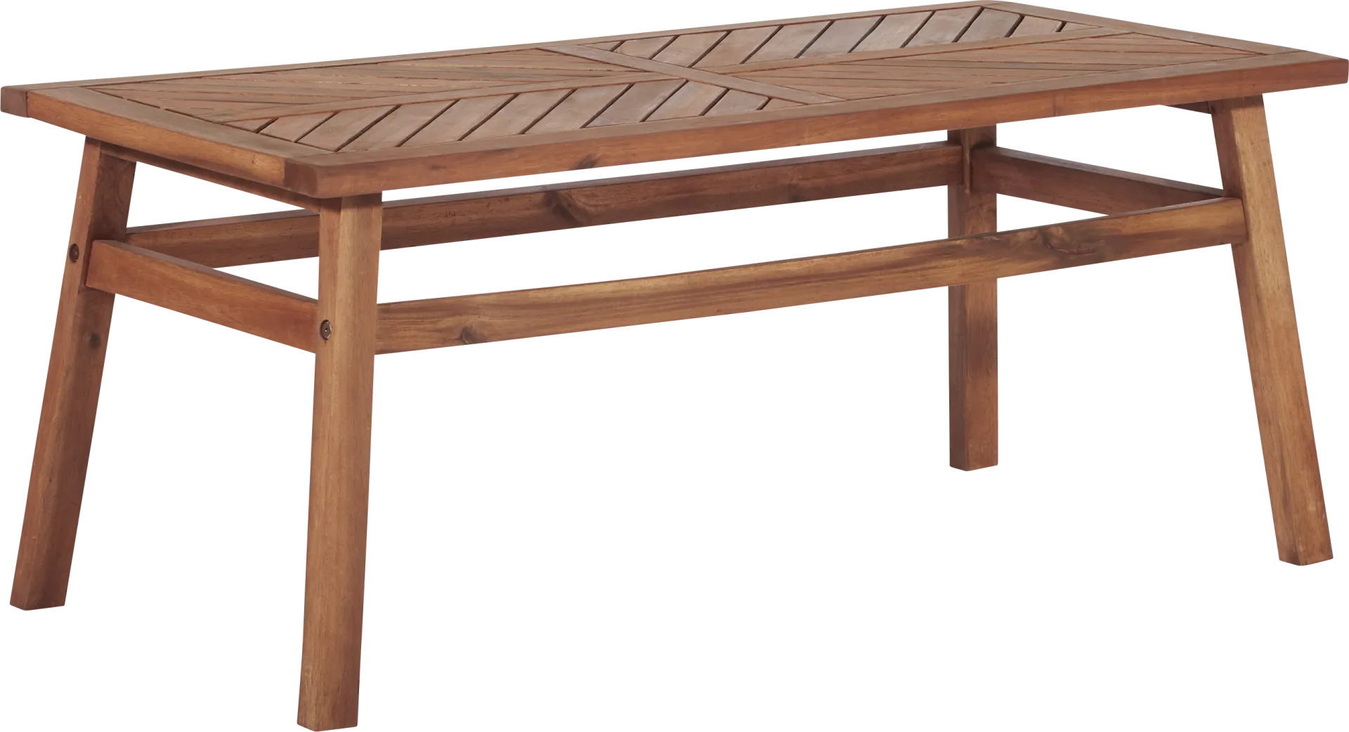Lake Tana Brown Outdoor Cocktail Table - Image 1