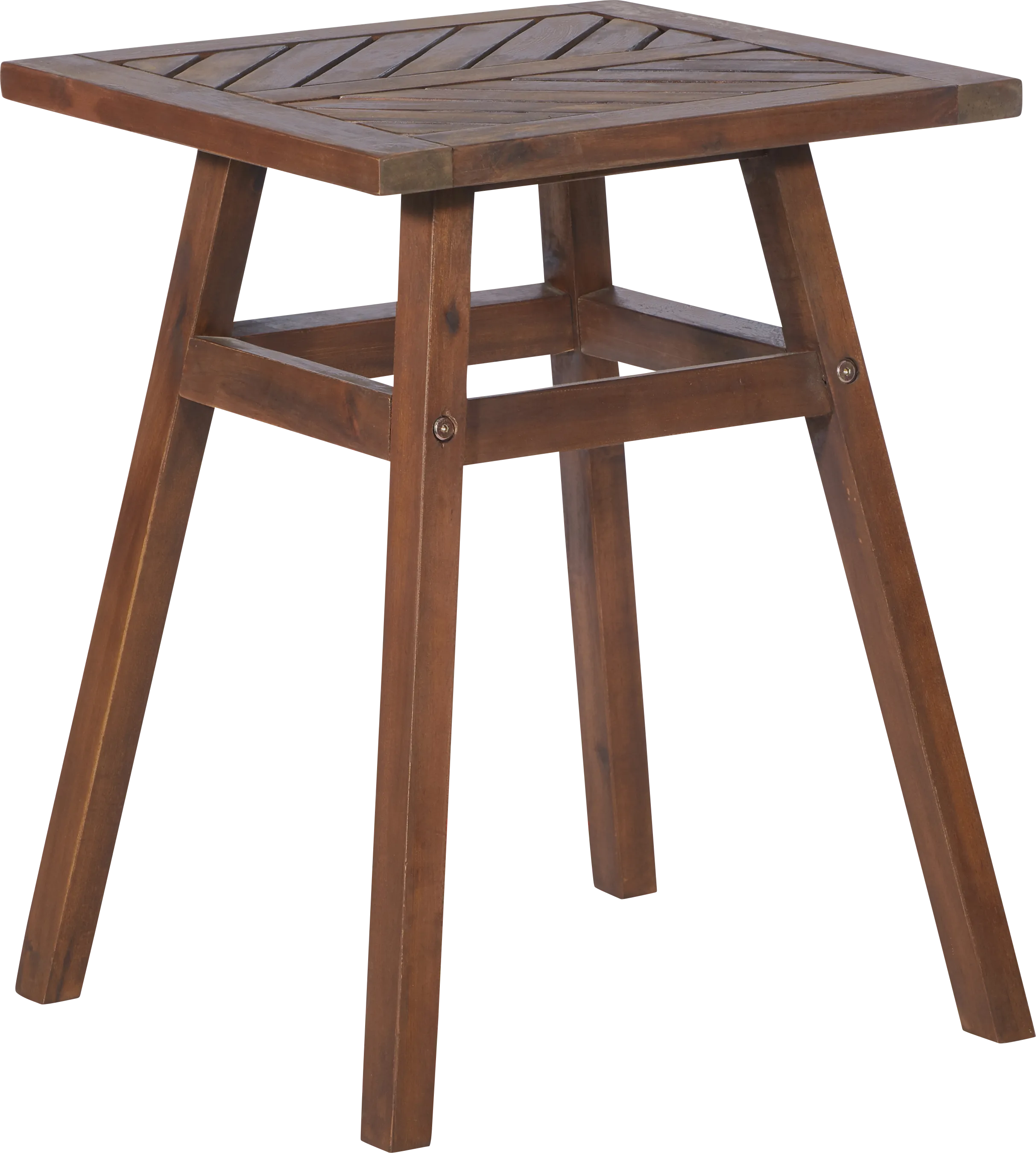 Lake Tana Dark Brown Outdoor End Table - Thumbnail - Image 1