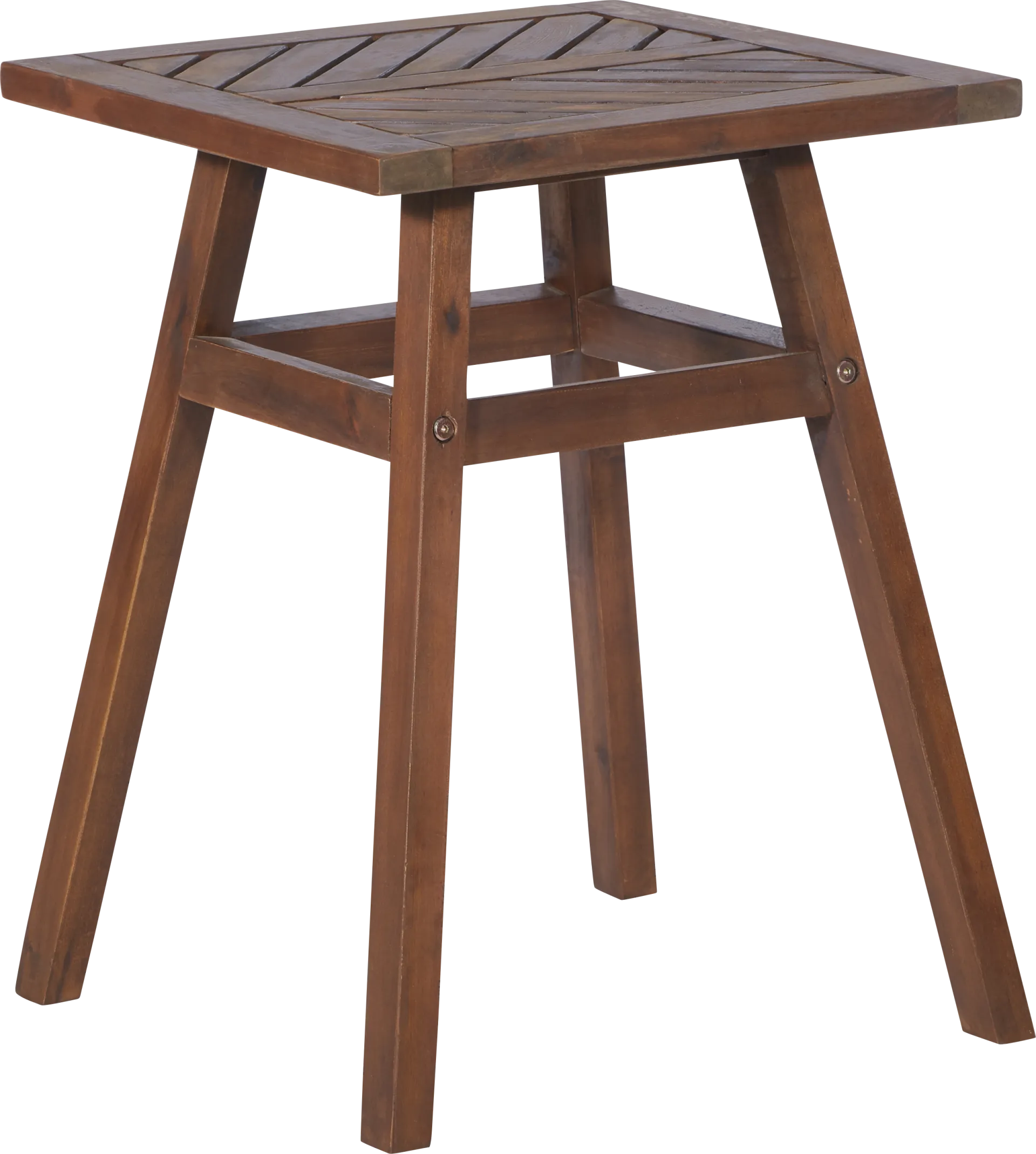 Lake Tana Dark Brown Outdoor End Table - Image 1