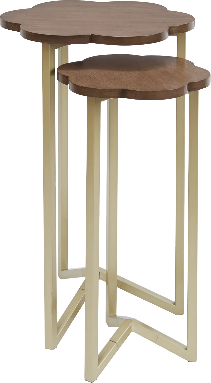 Dineen Brown Nesting Tables - Image 1