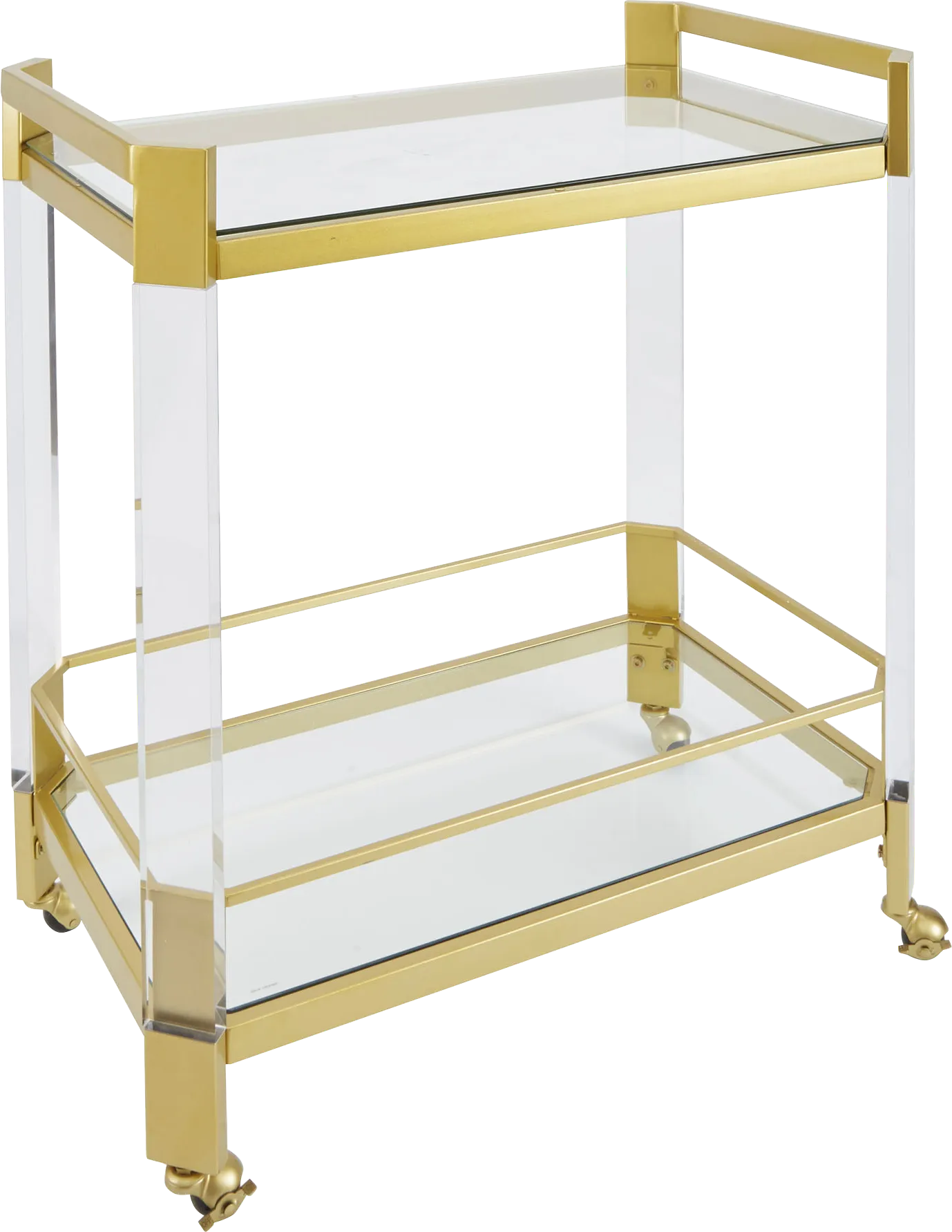 Hillwood Gold Bar Cart - Image 1