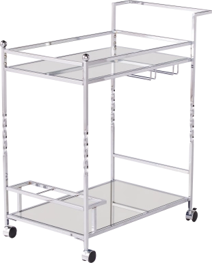 Ingress Silver Bar Cart