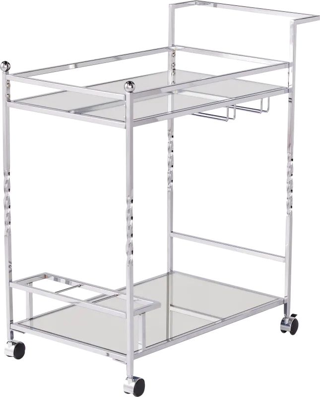 Ingress Silver Bar Cart