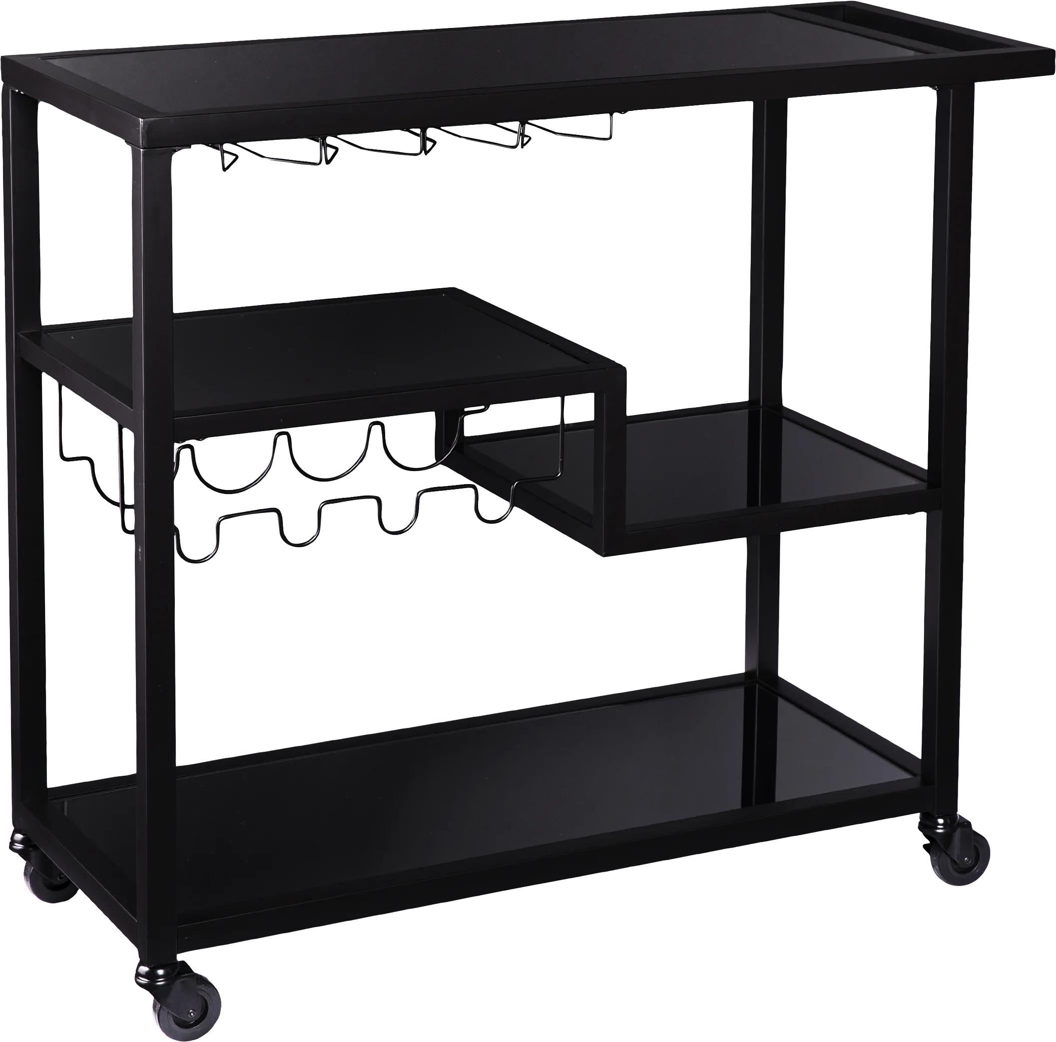 Zephs Gray Bar Cart - Image 1