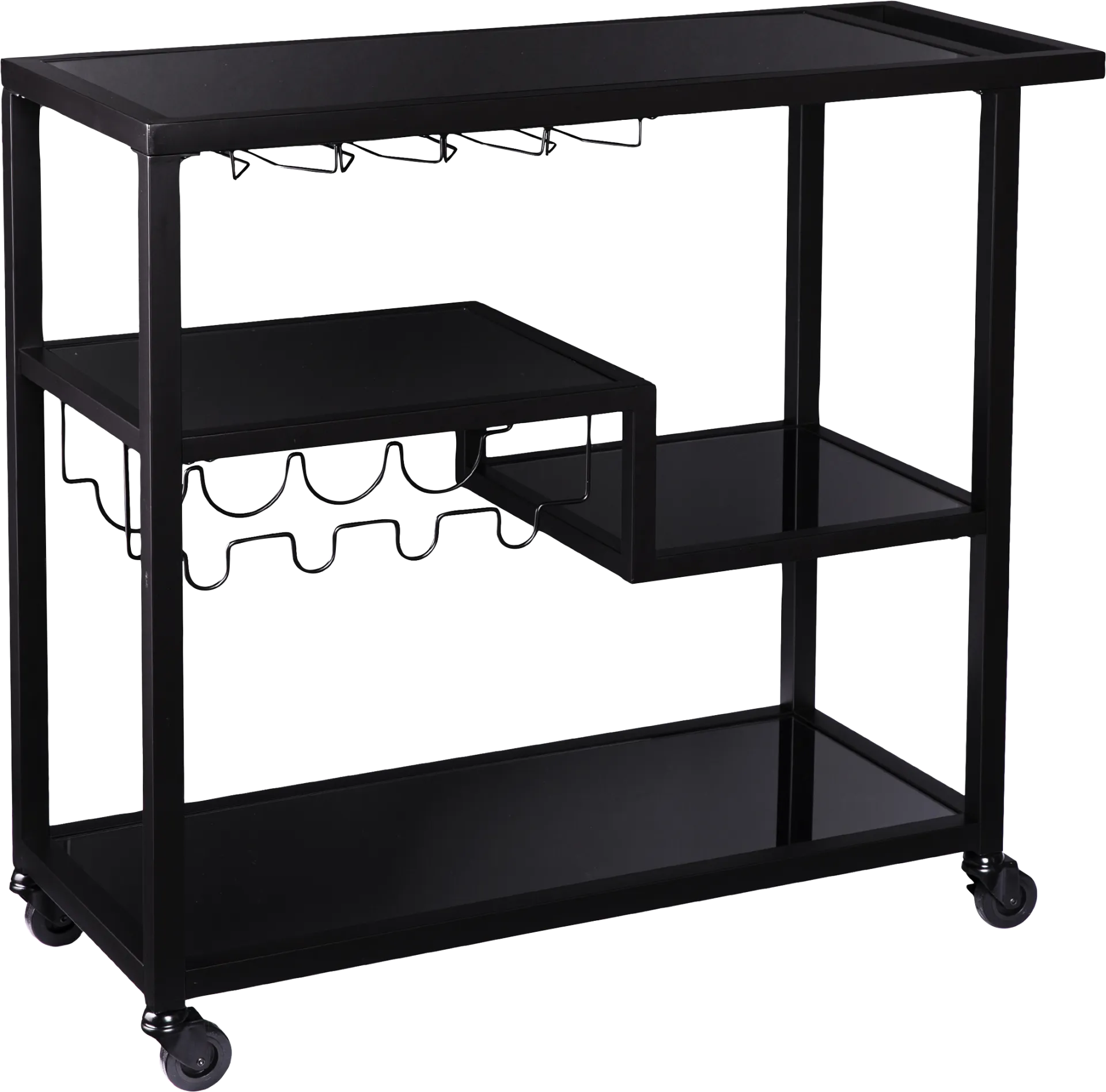 Zephs Gray Bar Cart - Image 1