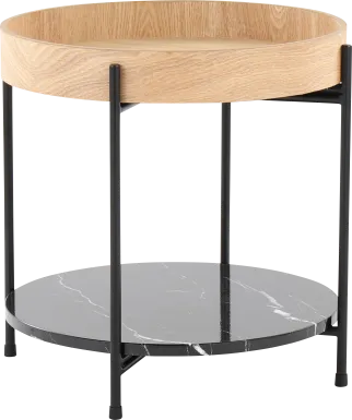 Alpinerose Natural End Table