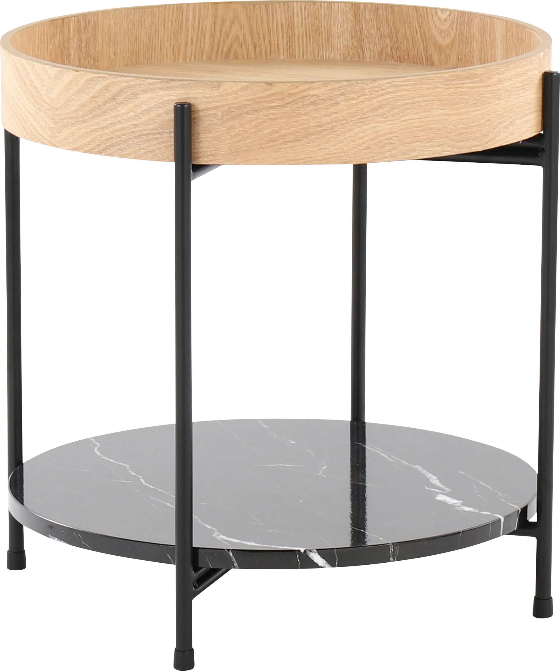 Alpinerose Natural End Table - Image 1