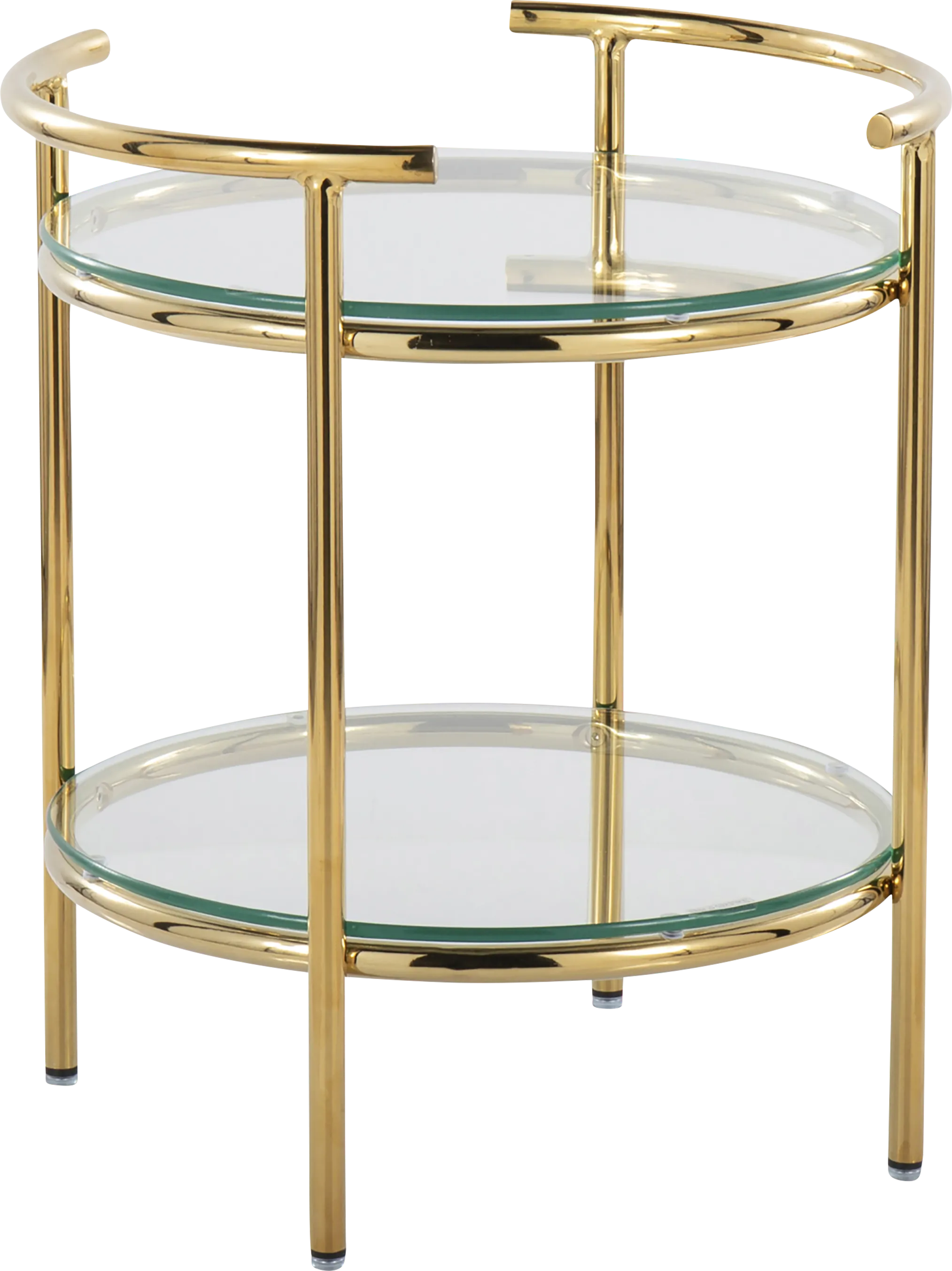 Alldershot Gold End Table - Thumbnail - Image 1