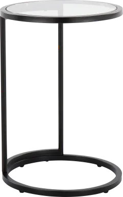 Ashlight Black End Table