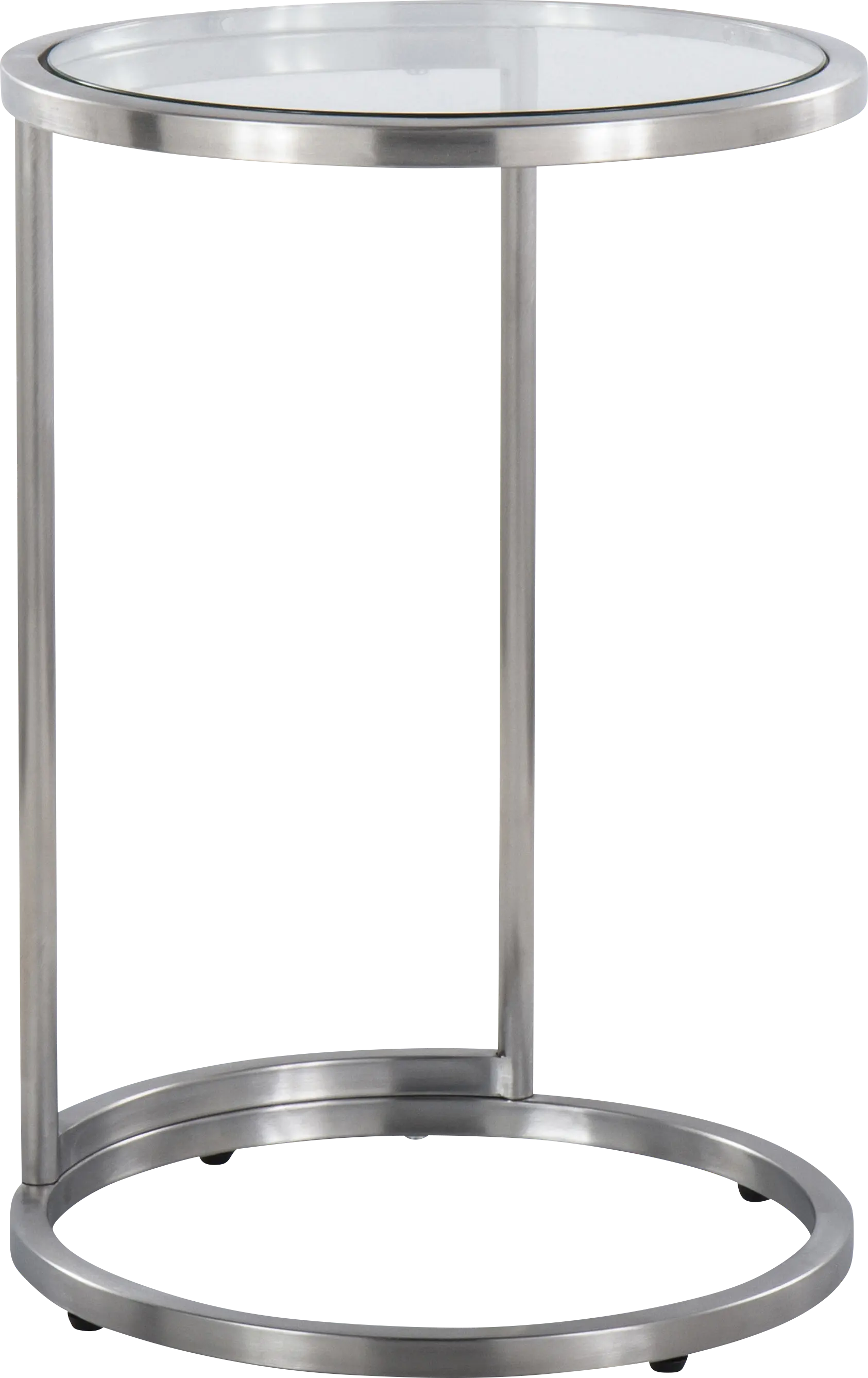 Ashlight Silver End Table