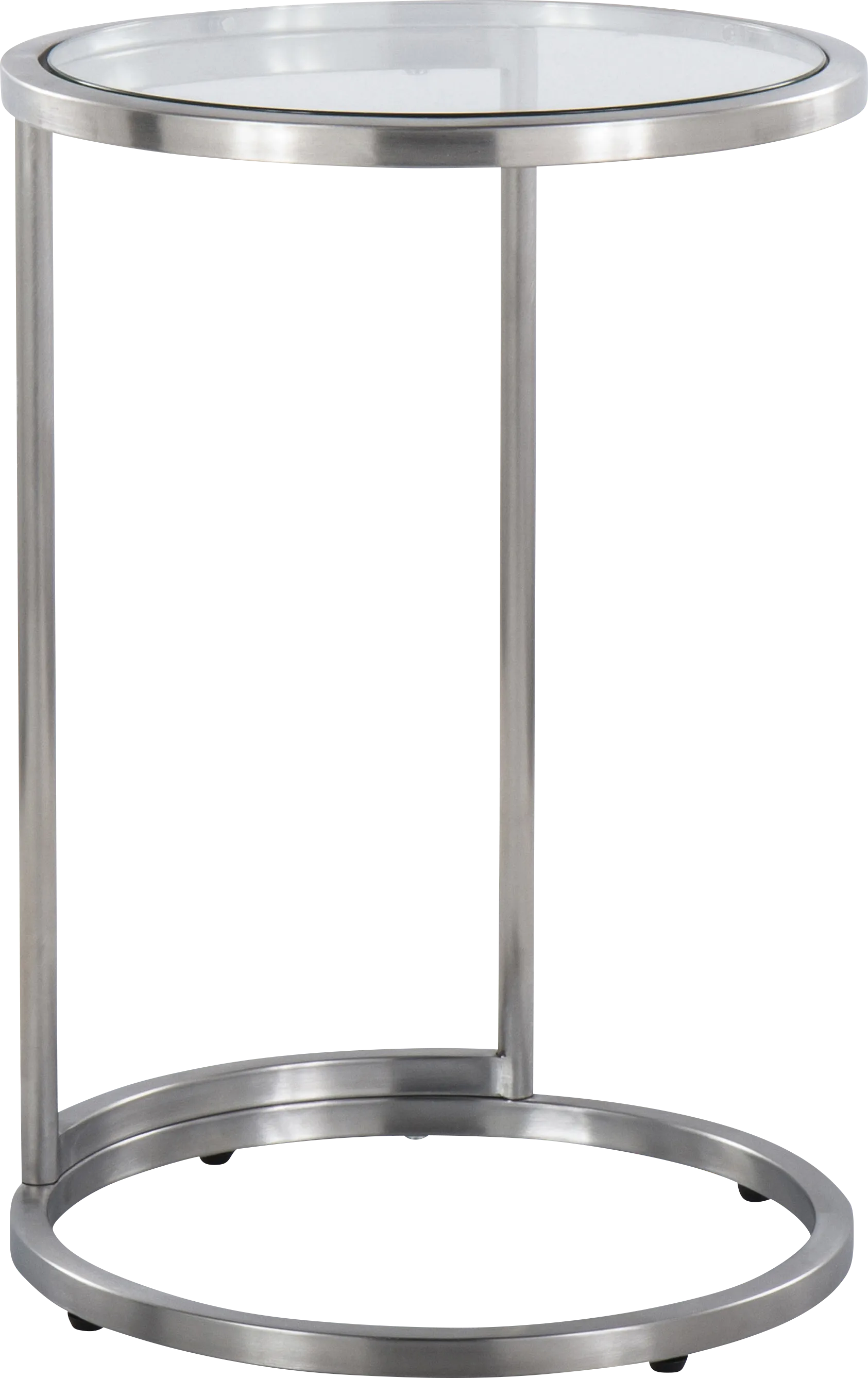 Ashlight Silver End Table - Image 1