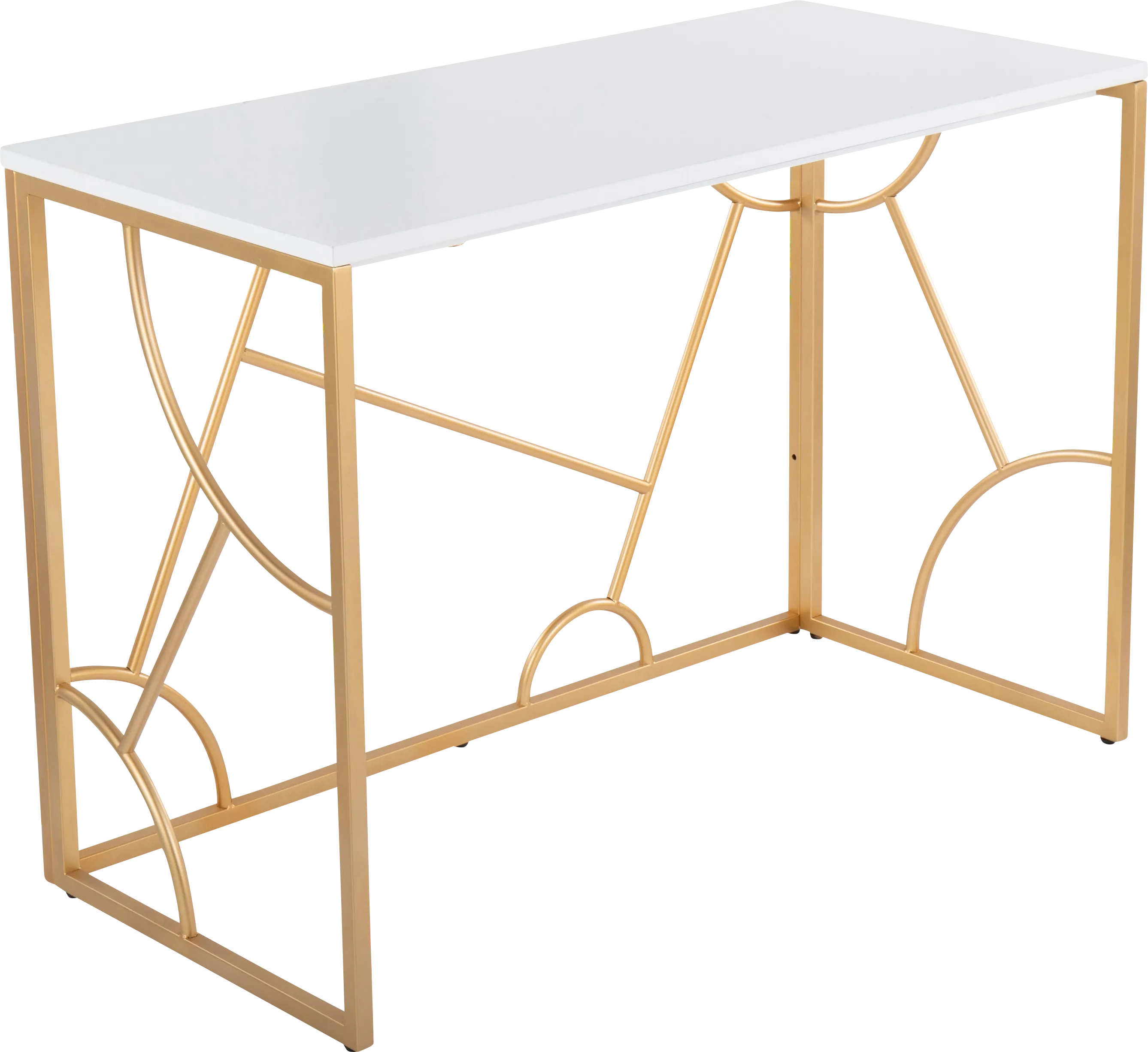 Berewick White Desk - Thumbnail - Image 1