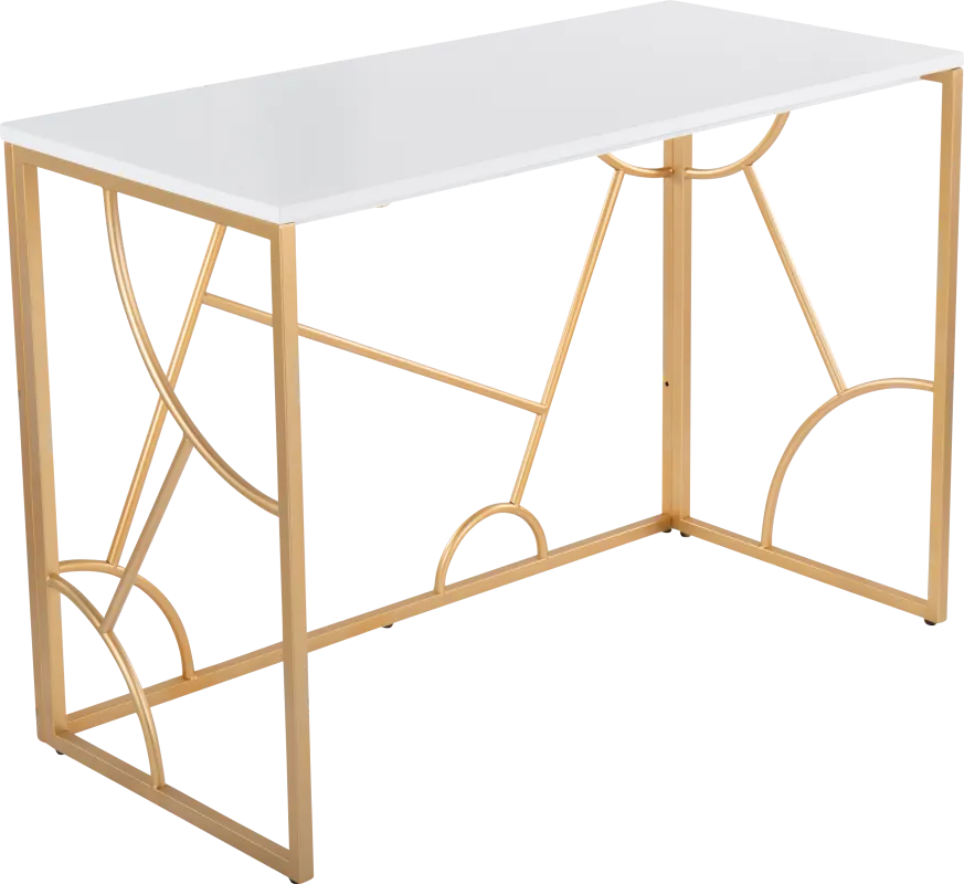 Berewick White Desk