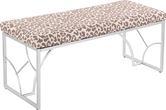 Waldroup II Beige Bench