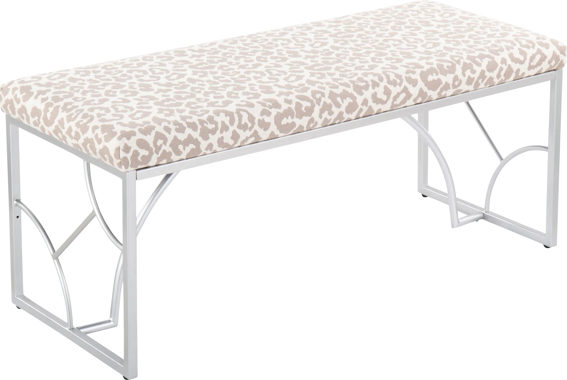 Waldroup II Light Gray Bench - Image 1