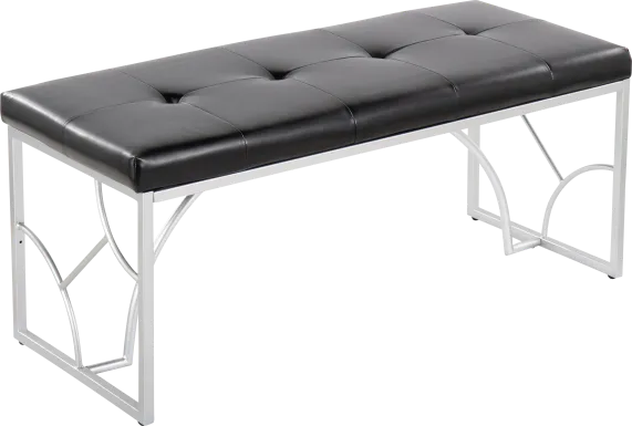 Waldroup II Black Bench