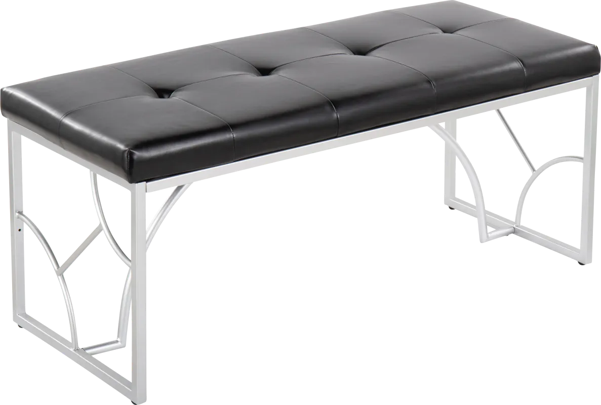 Waldroup II Black Bench