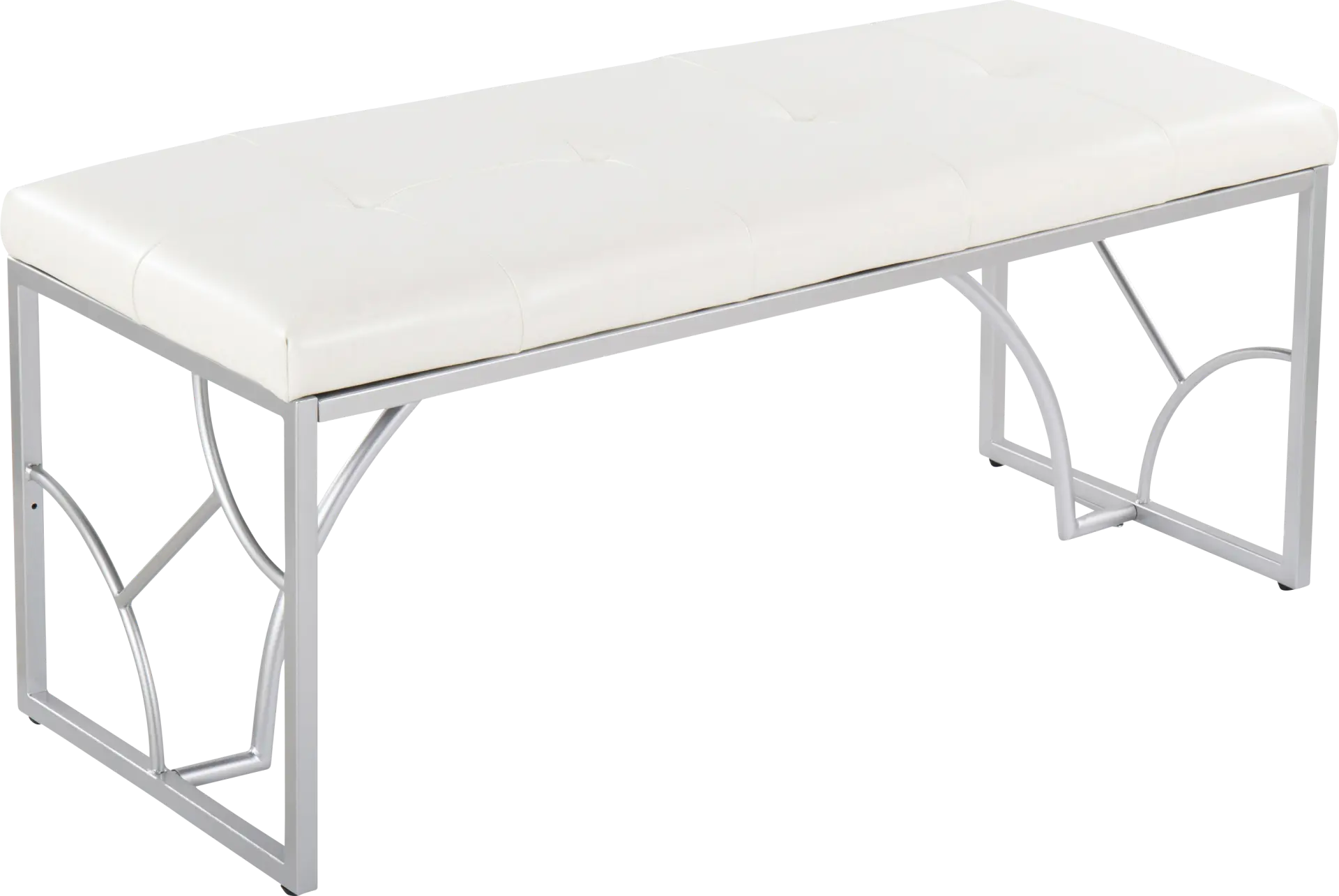 Waldroup II White Bench