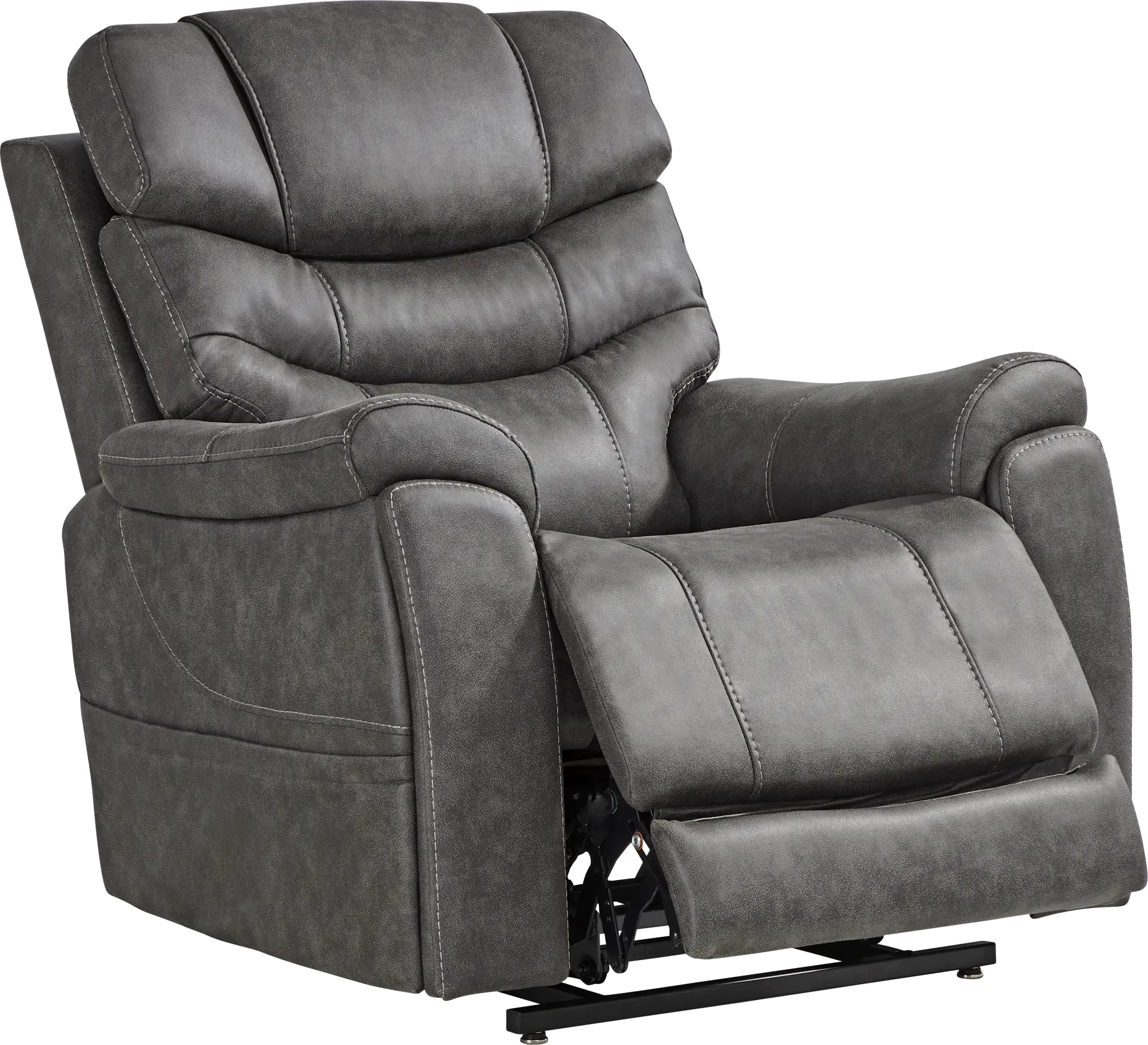 Morgan Hill Gray Triple Power Lift Recliner