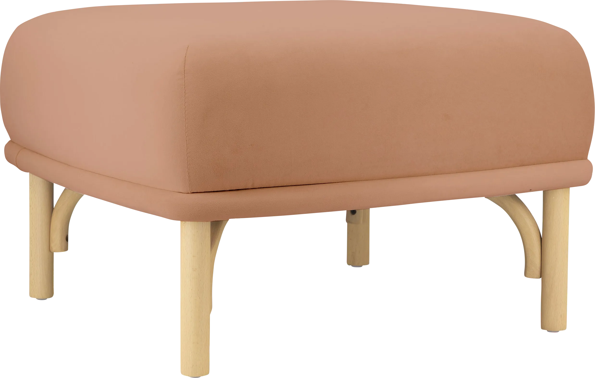 Bybee Mauve Ottoman - Thumbnail - Image 1