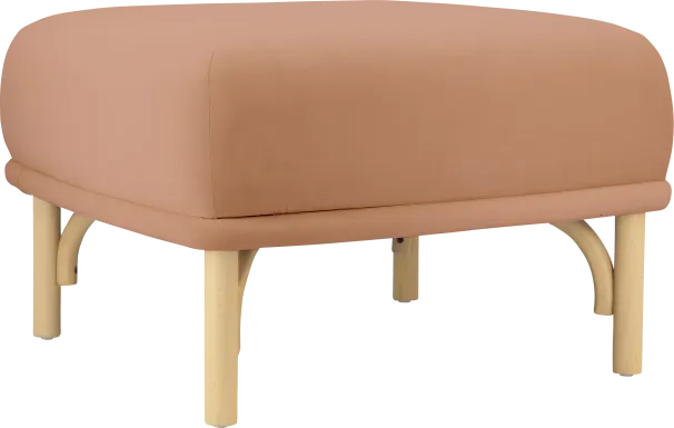 Bybee Mauve Ottoman
