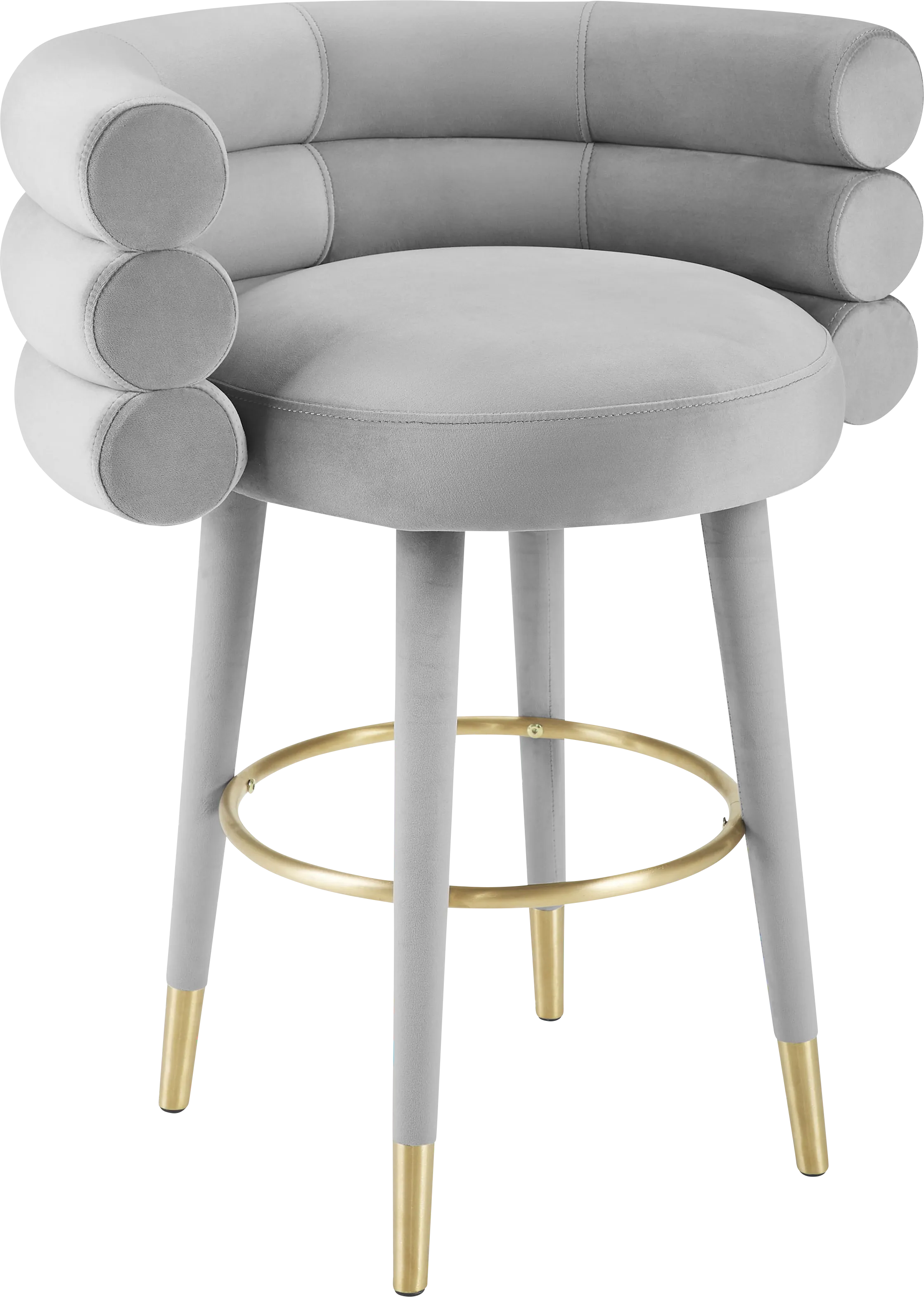 Bromelia Gray Counter Stool - Thumbnail - Image 1