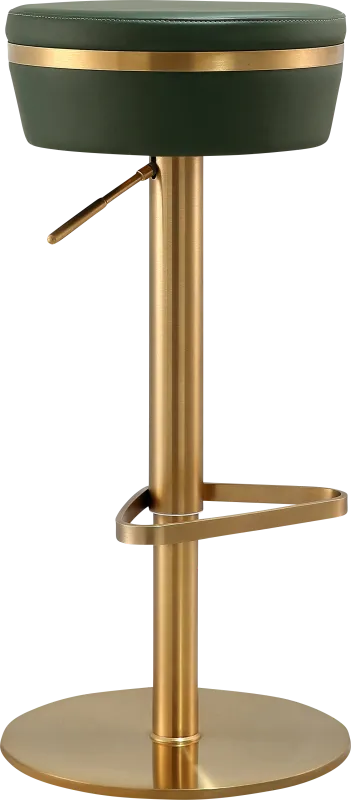 Abiaka Green Adjustable Stool
