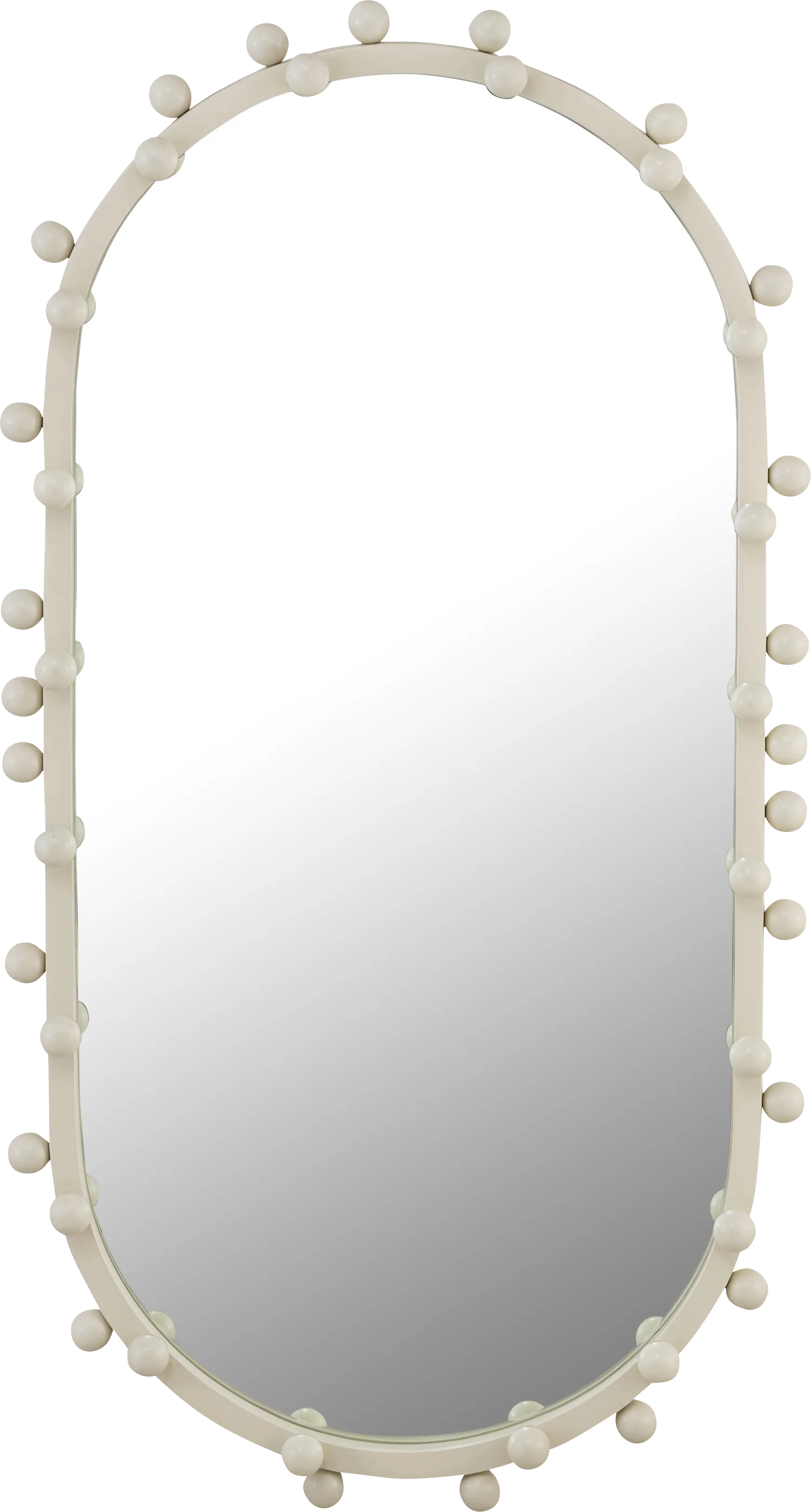 Collee I Ivory Mirror - Image 1