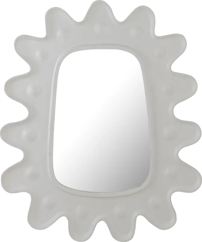 Edgerowe White Wall Mirror