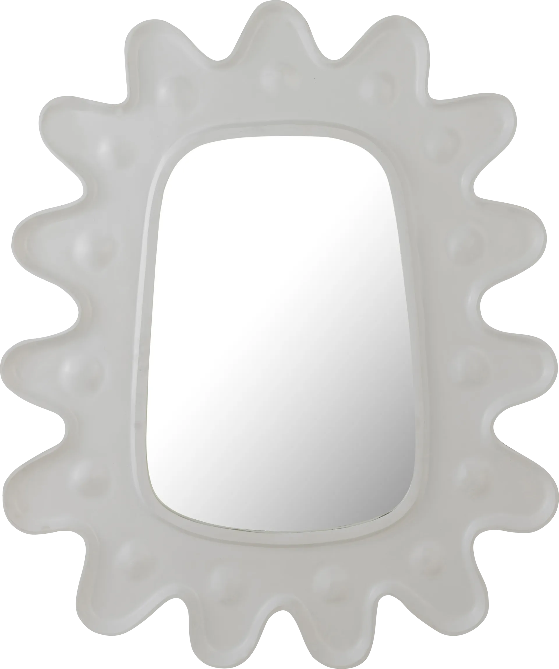 Edgerowe White Wall Mirror - Image 1