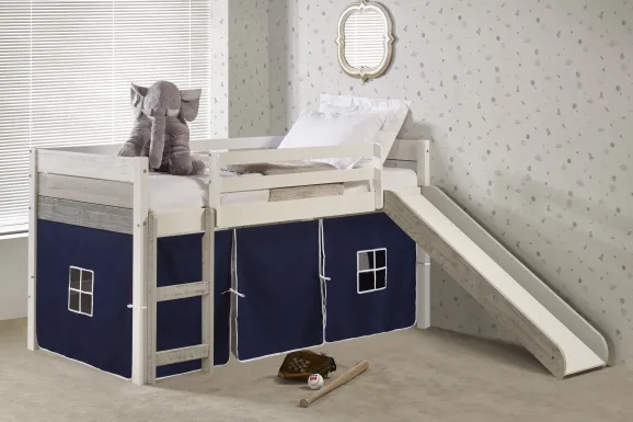 Kids Debuel Navy Twin Tent Loft Bed