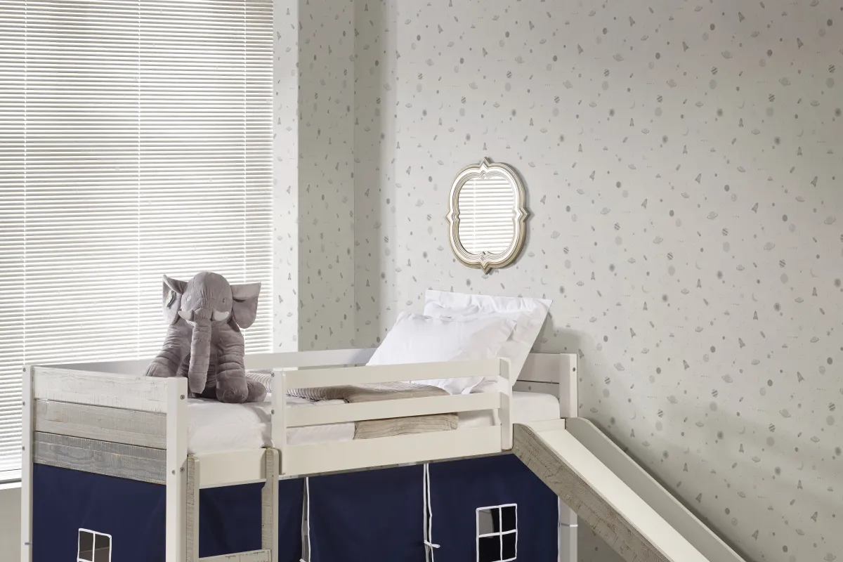 Kids Debuel Navy Twin Tent Loft Bed