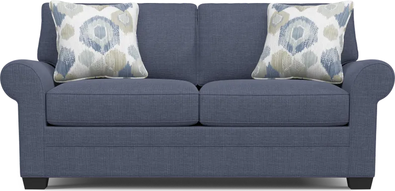 Bellingham Sapphire Textured Chenille Loveseat