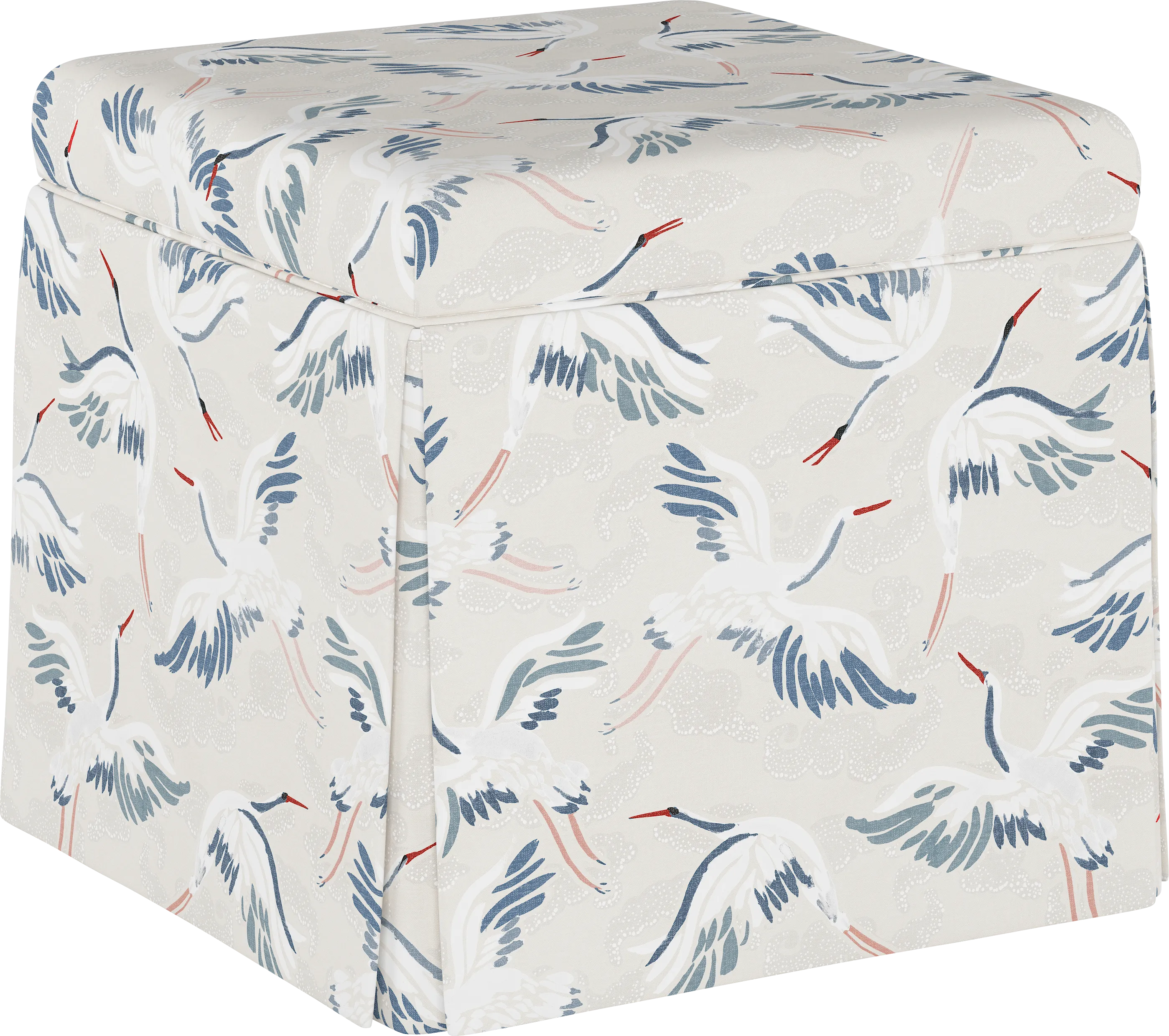 Charlick Beige Ottoman - Thumbnail - Image 1