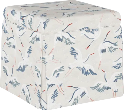 Charlick Beige Ottoman