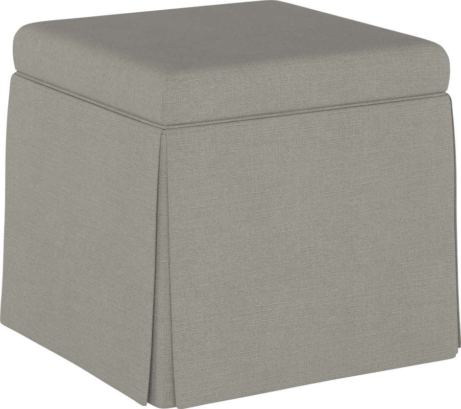 Charlick Gray Ottoman